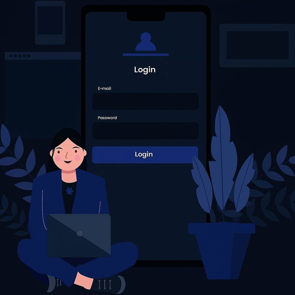 Login illustration